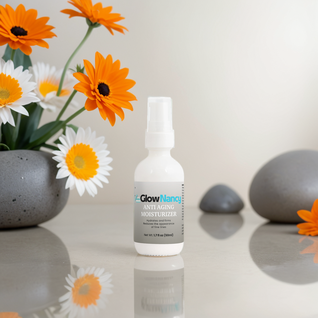 GlowNancy Anti Aging Moisturizer ,Your Daily Dose of Youthful Luxury.