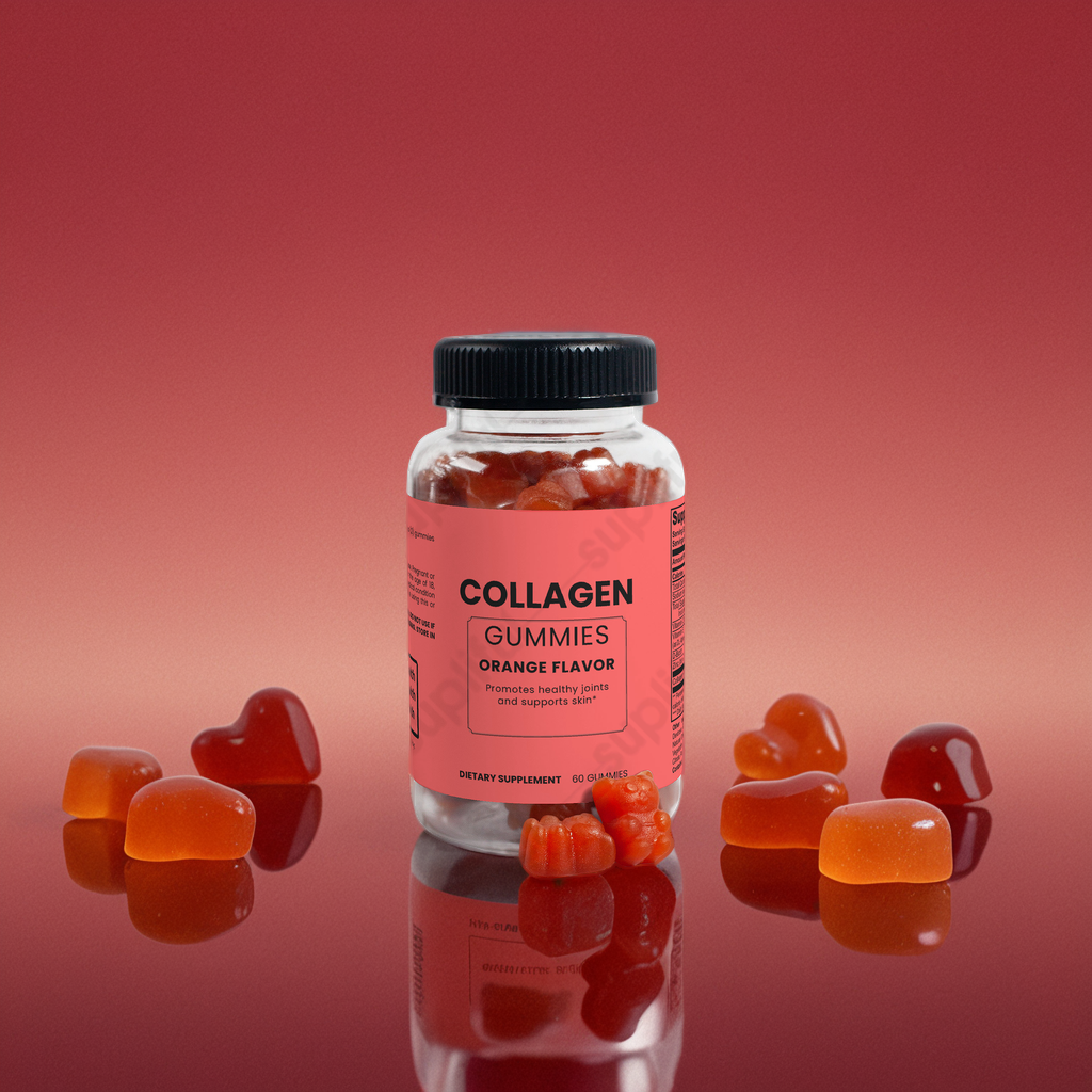 GlowNancy Collagen Gummies ,Orange Flavors,Skin revitalizing gummies.