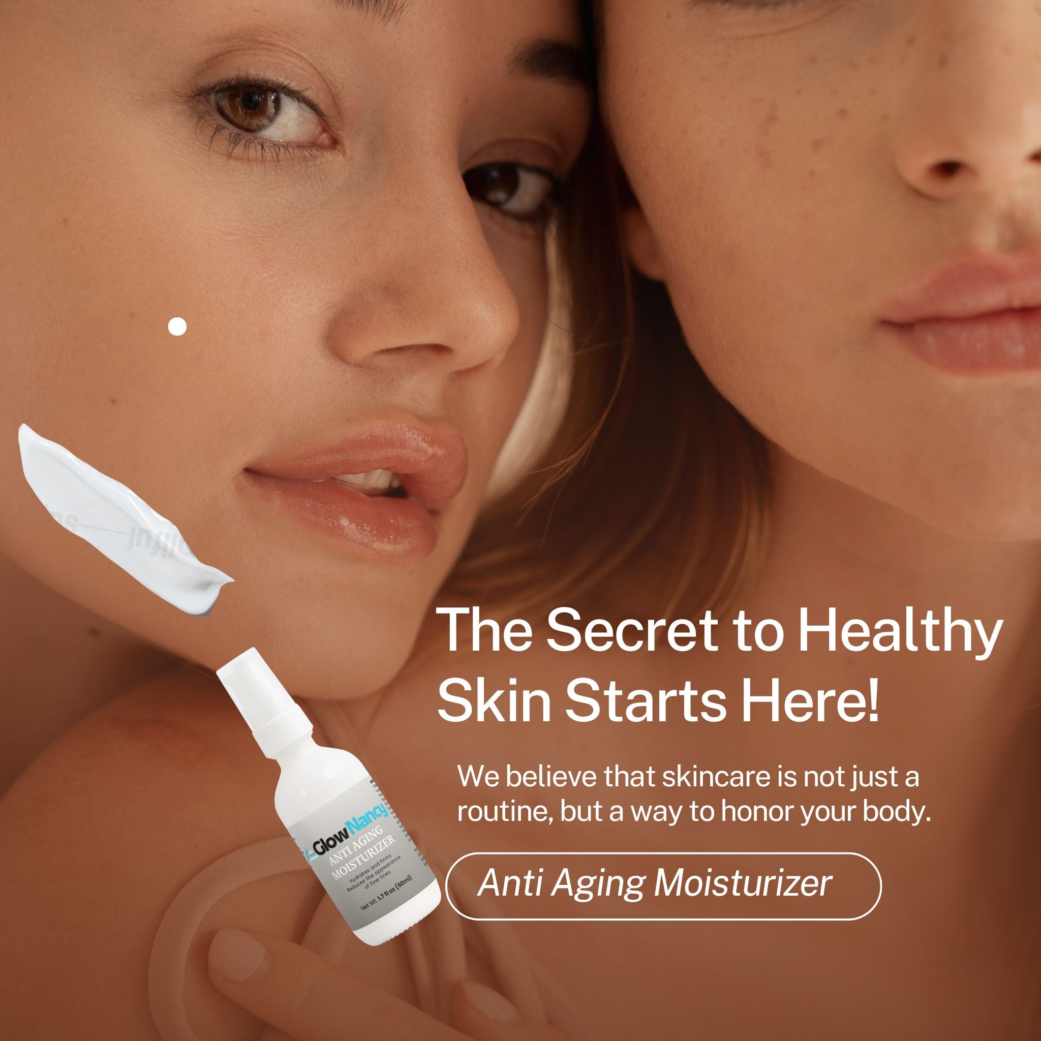 GlowNancy Anti Aging Moisturizer ,Your Daily Dose of Youthful Luxury.